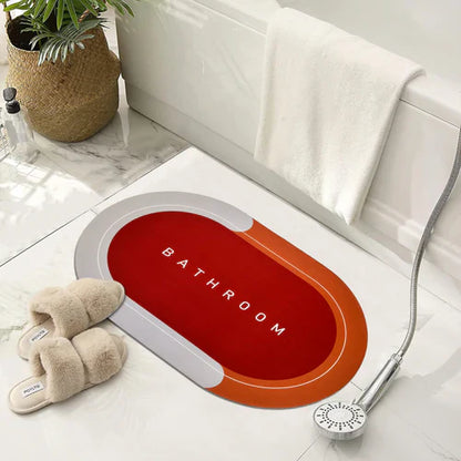 Medium Size Water Absorbent Anti-Slip Mat