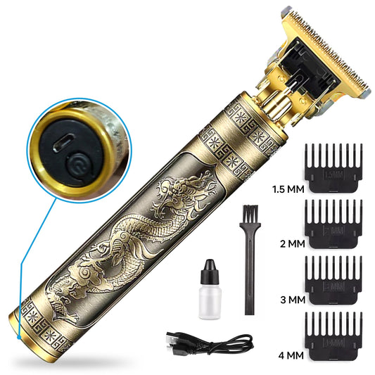 Professional T9 Hair Trimmer  Vintage | Metal Body