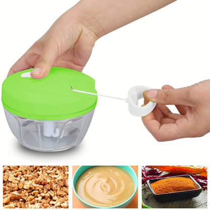 Hand Held Manual Food Chopper,