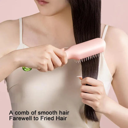 Self Cleaning Hairbrush | Telescopic Hair Comb