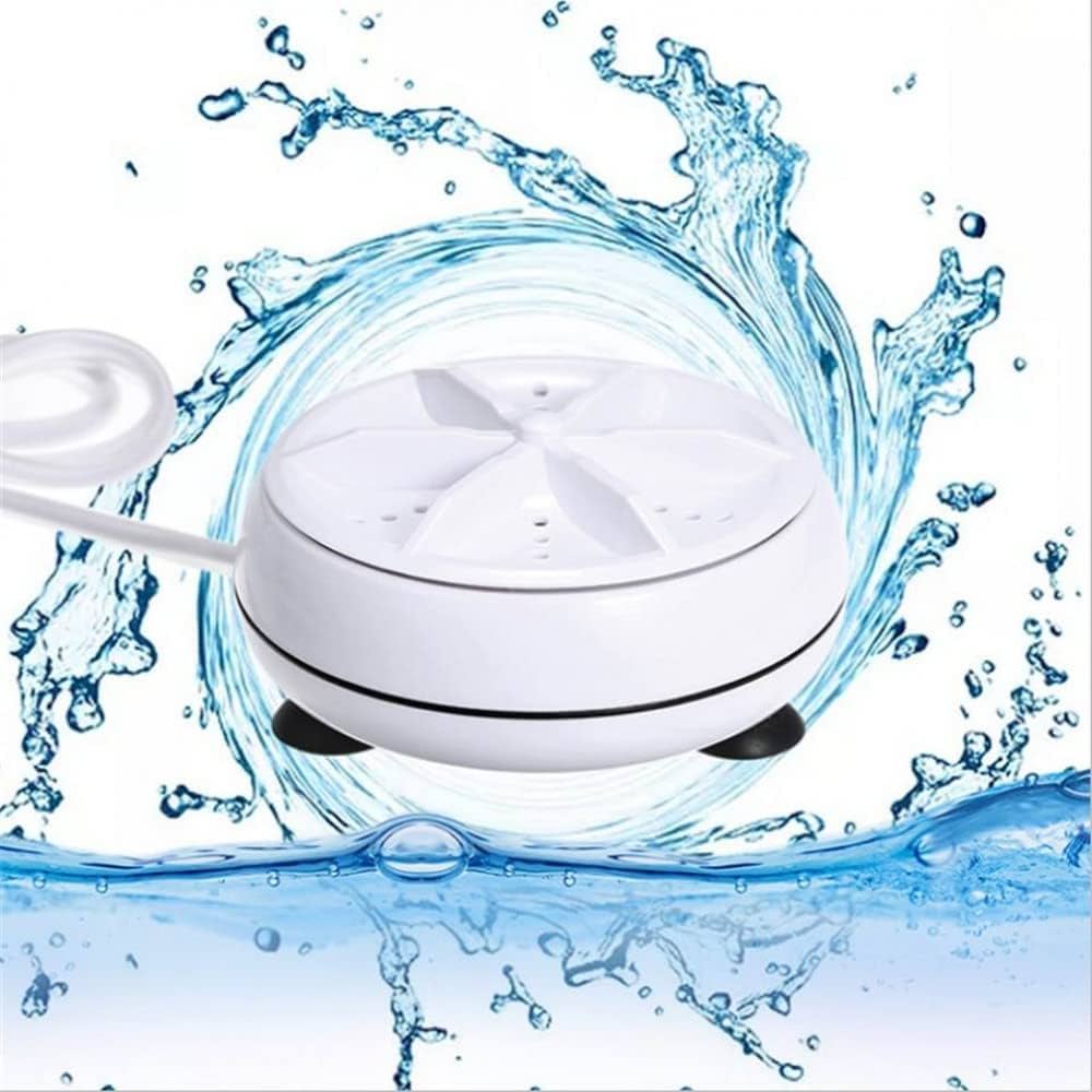 Mini Washing Machine Portable Ultrasonic Turbine Washer