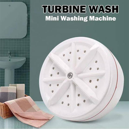 Mini Washing Machine Portable Ultrasonic Turbine Washer