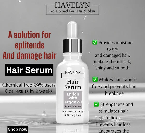 4 in 1 Havelyn deal - Includes Hair Food Oil, Onion & Rosemary Extracts Hair Shampoo, Hair Serum and Hair Mask.