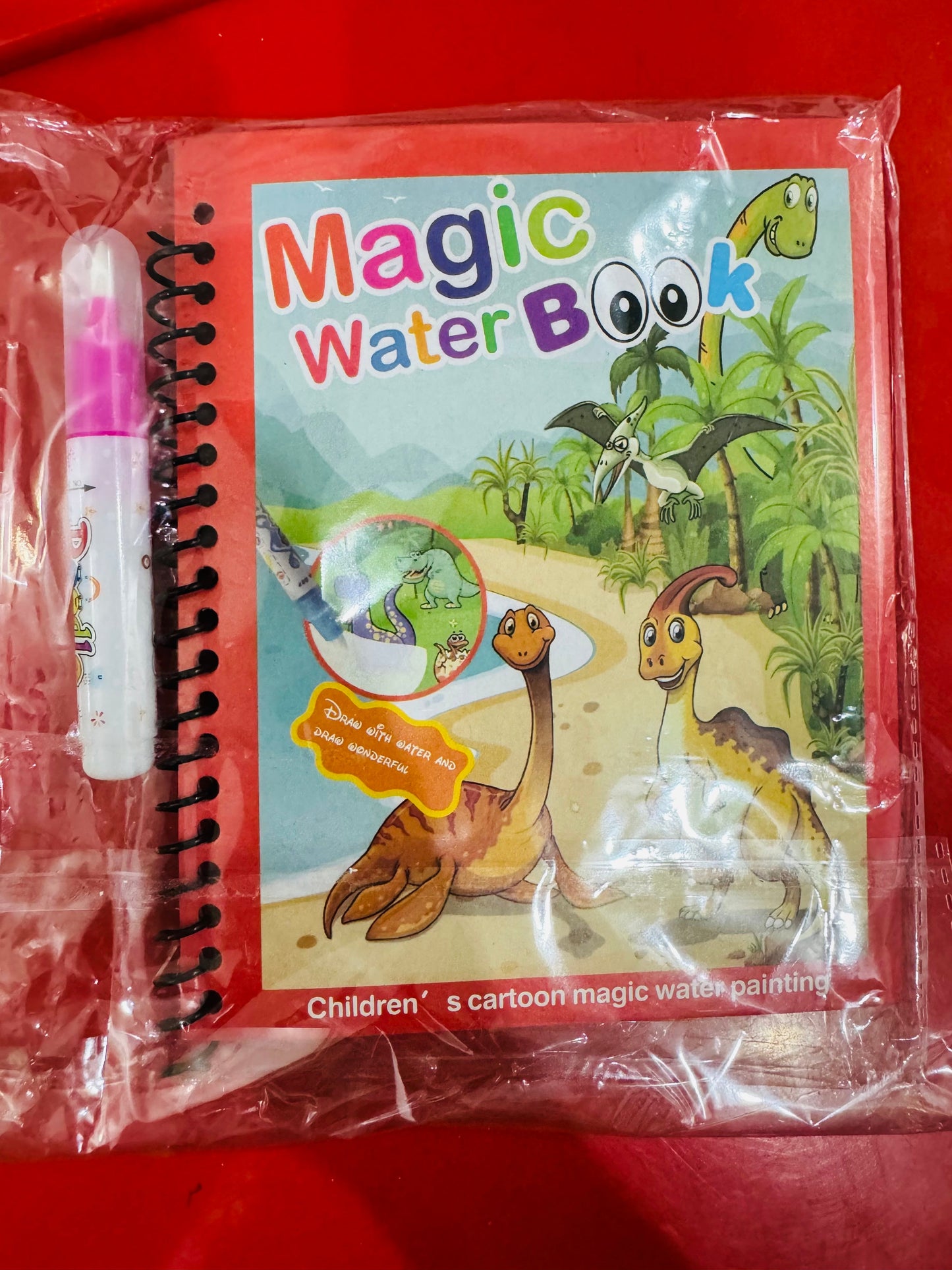 3 in 1 | LCD WRITING TABLET + WATER PAINTING BOOK + SANK 4-PIECE MAGIC BOOK SET