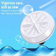 Mini Washing Machine Portable Ultrasonic Turbine Washer